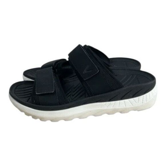 Vionic Renewal Adjustable Recovery Slide Black Sandals Women Size 9 Men Size 7.5 - Picture 10 of 11